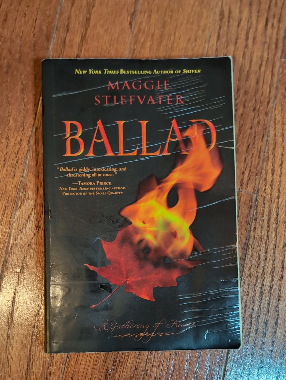 Ballad A Gathering of Faerie by Maggie Stiefvater (2009) Paperback Novel
